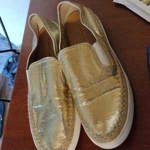 Gianni Bini Iridescent Sparkle Glitter Slip Ons Size 8.5 m